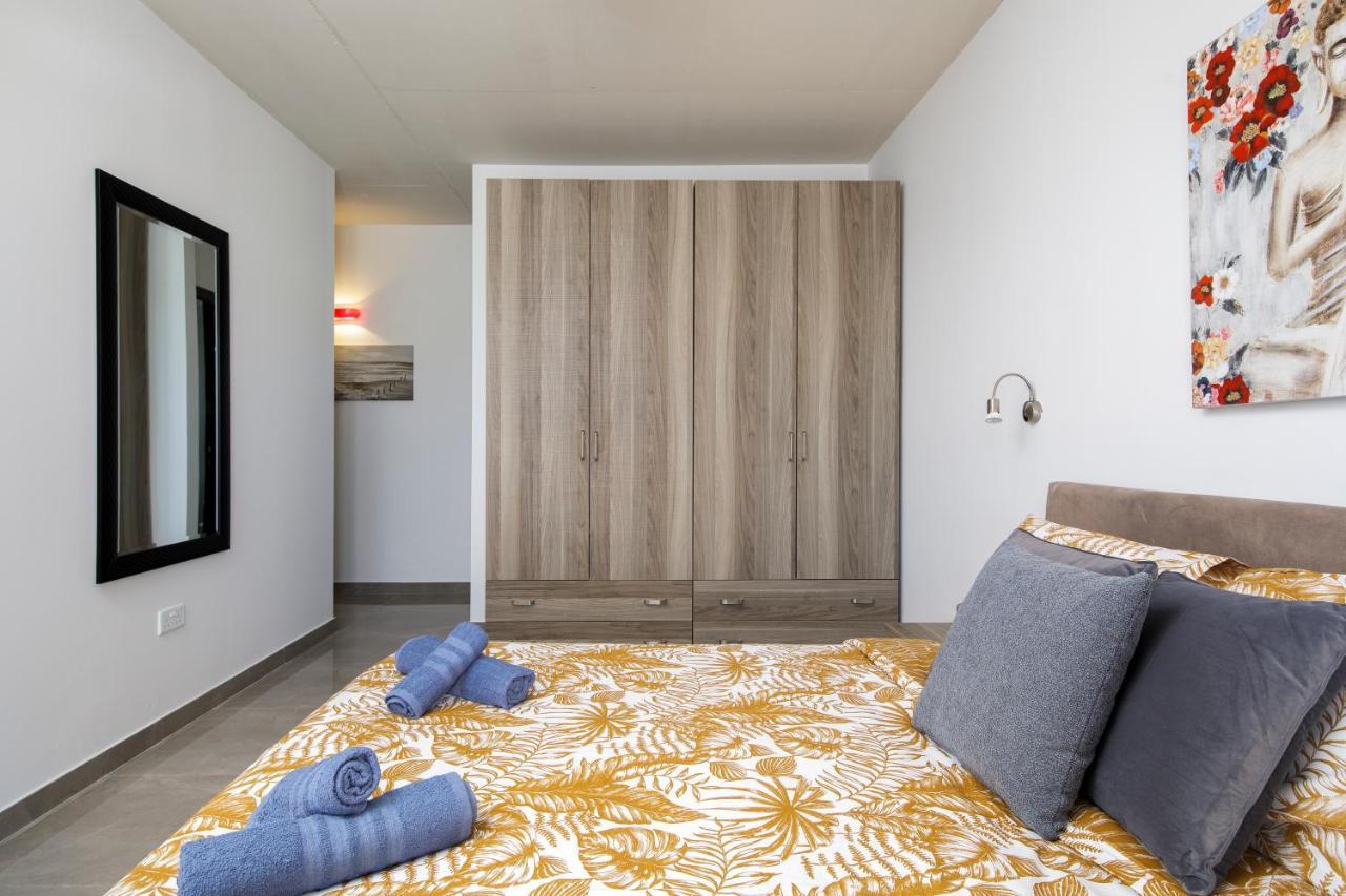 Hilltop Apartments - Stylish Comfort Living Close To The Sea, Bugibba San Pawl il-Baħar Eksteriør bilde