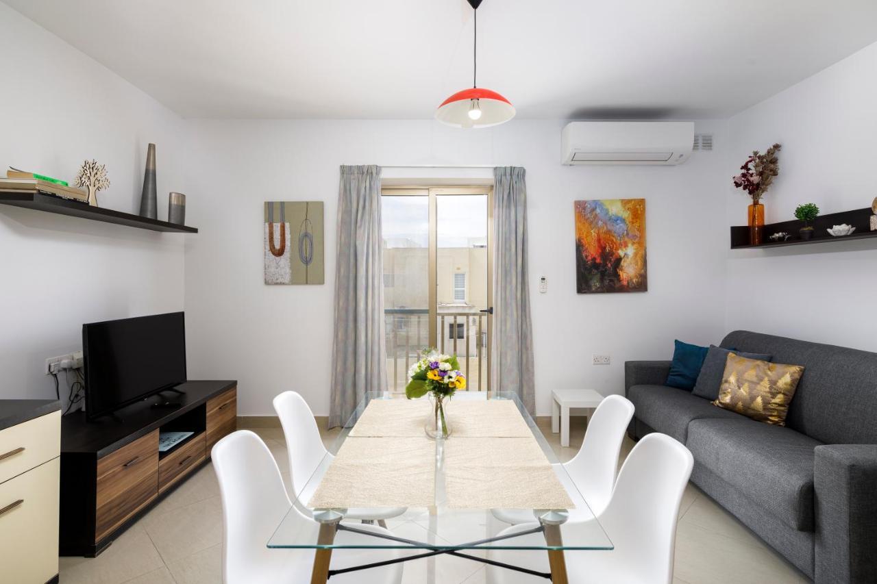 Hilltop Apartments - Stylish Comfort Living Close To The Sea, Bugibba San Pawl il-Baħar Eksteriør bilde